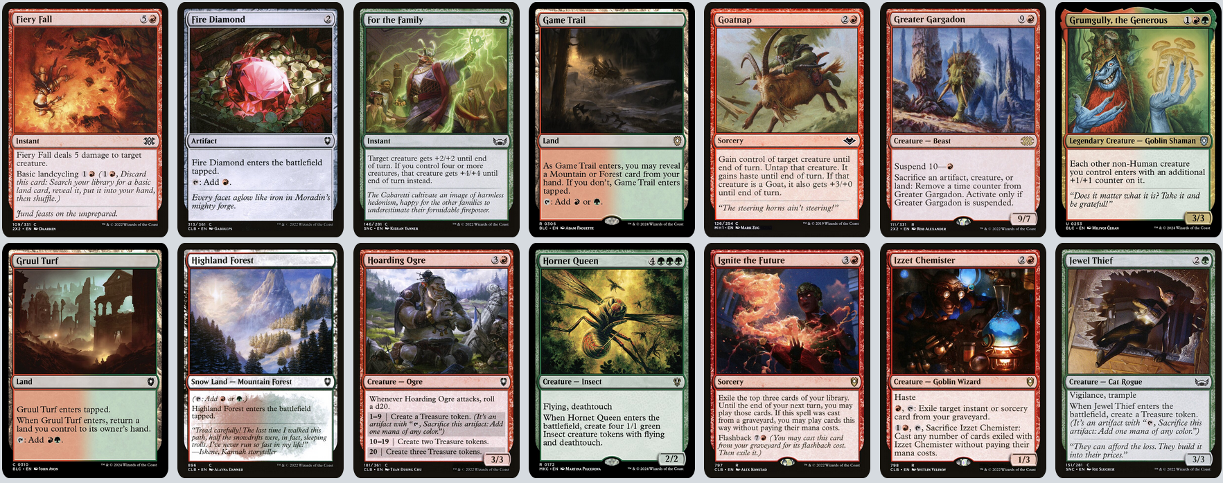 MTG Magic 100-Karten Commander Deck - Faldorn, Dread Wolf Herald (Exile Spells)