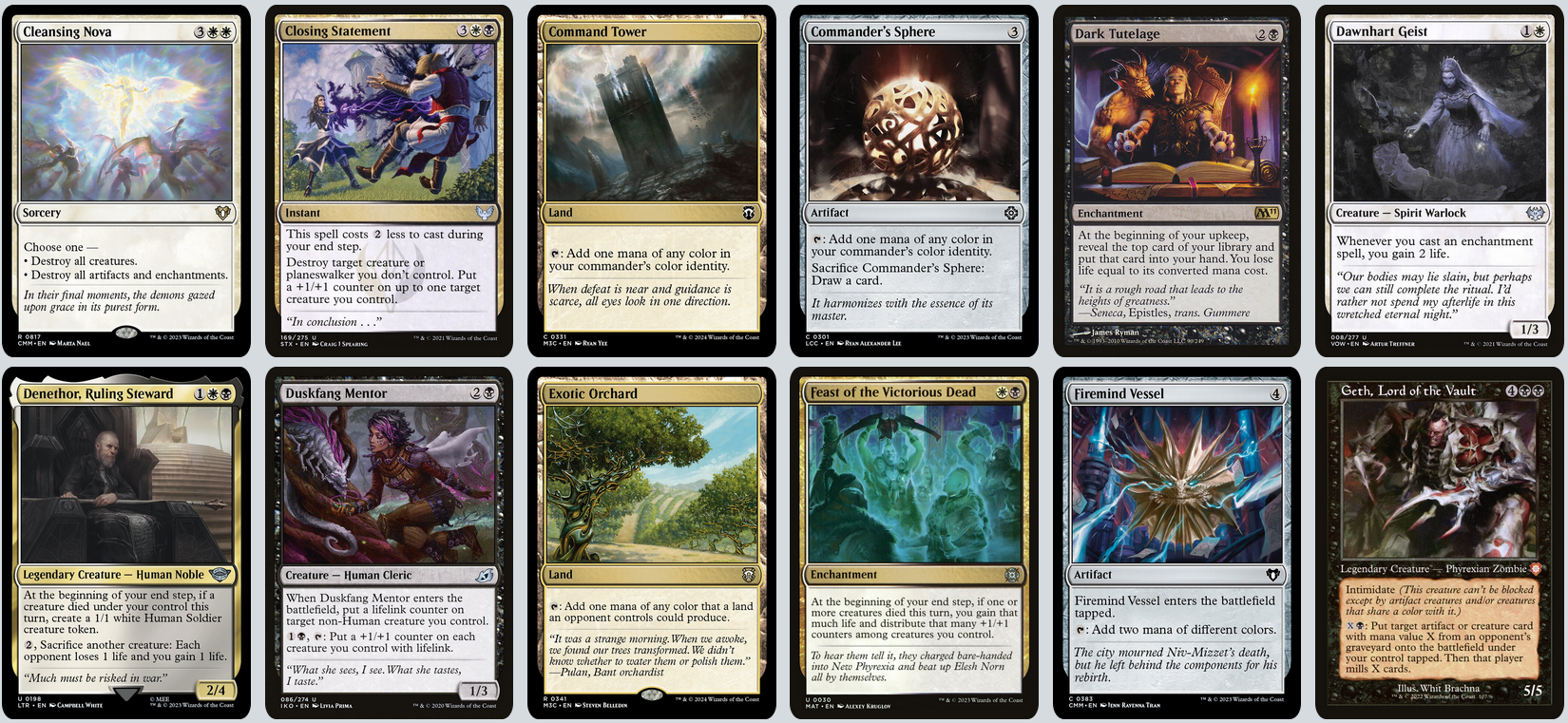 MTG Magic the Gathering Commander Deck - Liesa, Shroud of Dusk (Lifegain, Lifedrain)