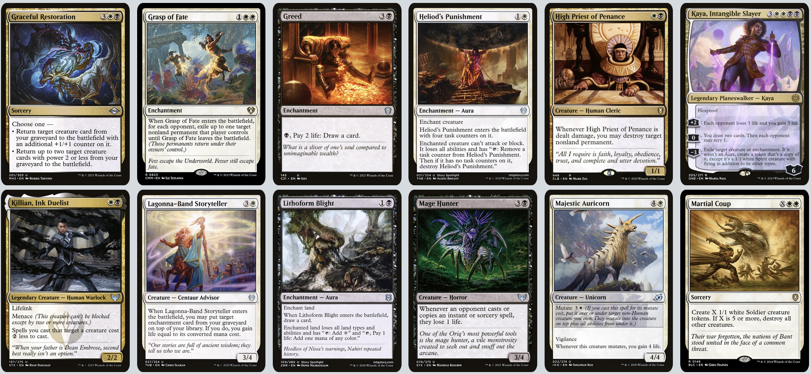 MTG Magic the Gathering Commander Deck - Liesa, Shroud of Dusk (Lifegain, Lifedrain)