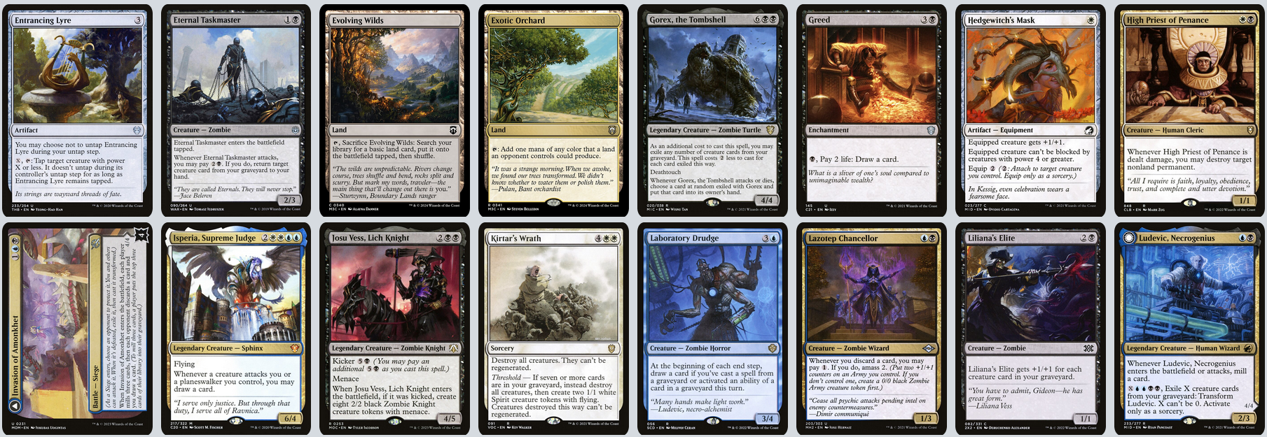 MTG Magic the Gathering Commander Deck - Varina, Lich Queen (Lich Queen)
