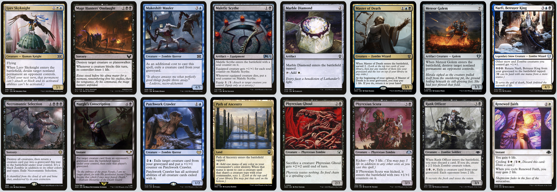 MTG Magic the Gathering Commander Deck - Varina, Lich Queen (Lich Queen)