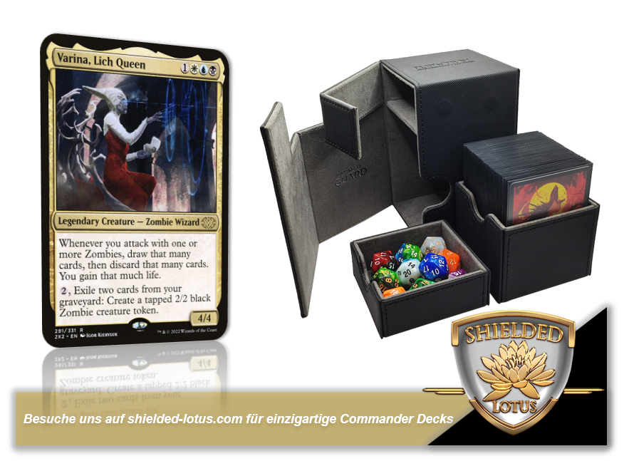 MTG Magic the Gathering Commander Deck - Varina, Lich Queen (Lich Queen)