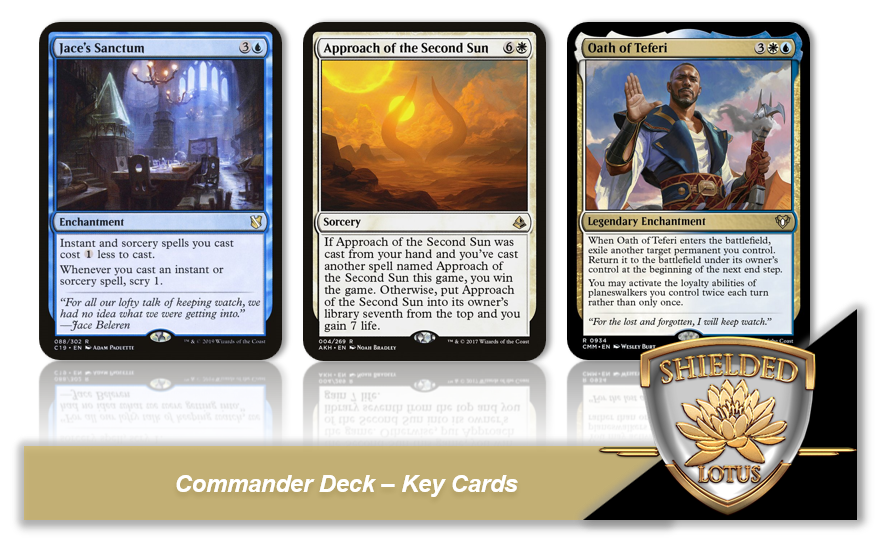 MTG Magic 100-Karten Commander Deck - Elminster (Scry, Planeswalker) Shielded Lotus MTG Magic 100-Karten Commander Deck - Elminster (Scry, Planeswalker) Shielded Lotus