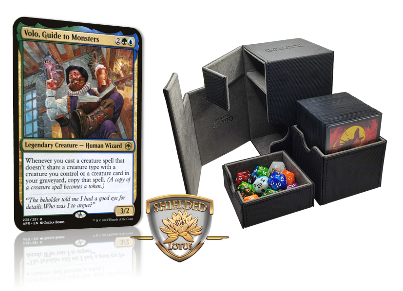 Magic the Gathering Commander Deck - Volo, Guide to Monsters (Token Ge Shielded Lotus Magic the Gathering Commander Deck - Volo, Guide to Monsters (Token Ge Shielded Lotus