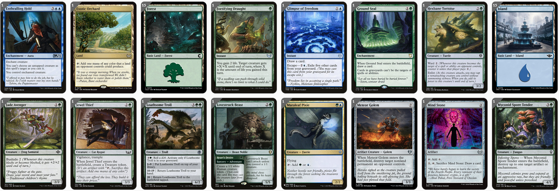 Magic the Gathering Commander Deck - Volo, Guide to Monsters (Token Generator)