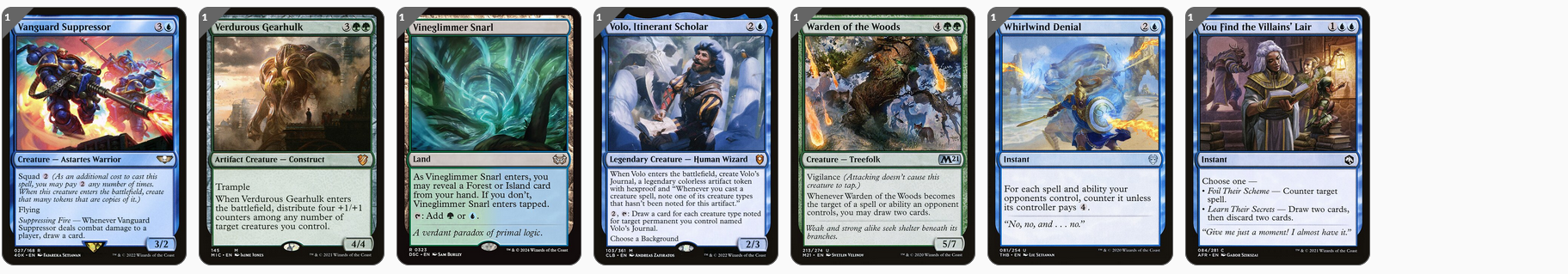 Magic the Gathering Commander Deck - Volo, Guide to Monsters (Token Generator)