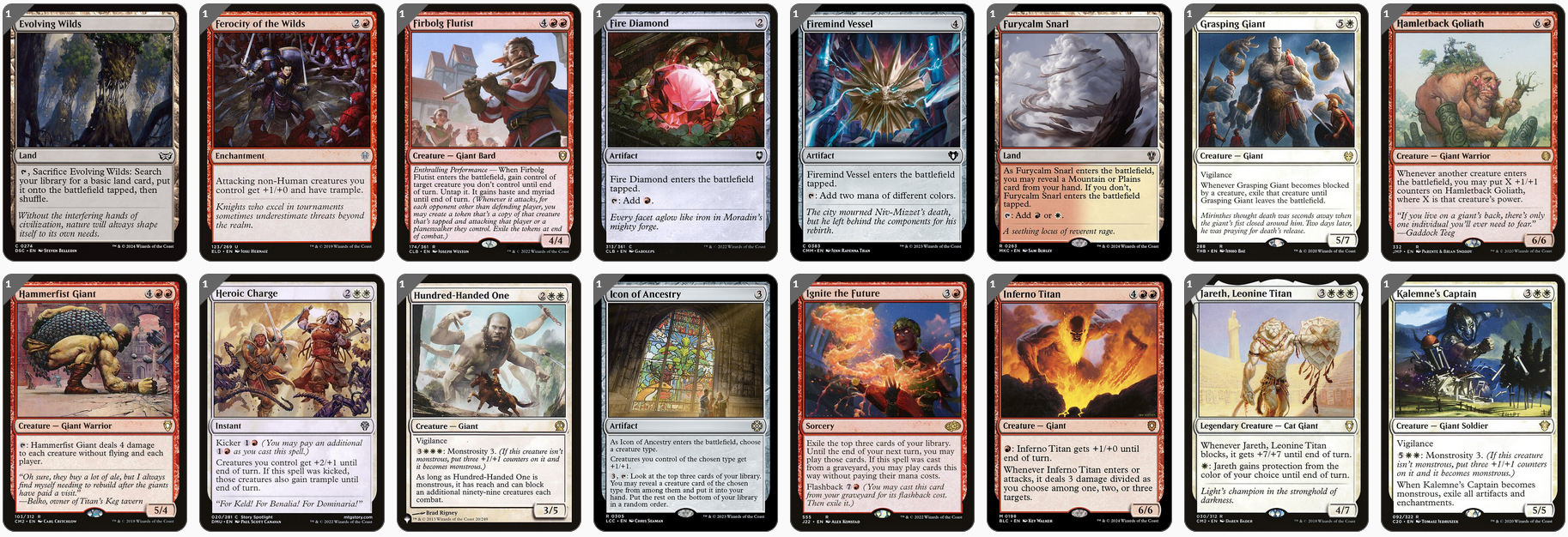 MTG Magic 100-Karten Commander Deck - Kalemne, Disciple of Iroas (Giants)