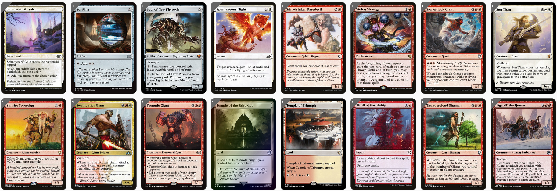 MTG Magic 100-Karten Commander Deck - Kalemne, Disciple of Iroas (Giants)