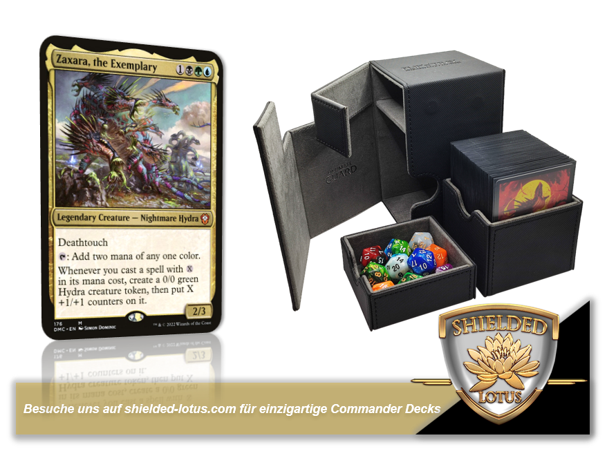 MTG Magic the Gathering Commander Deck - Zaxara, the Exemplary (Hydra)