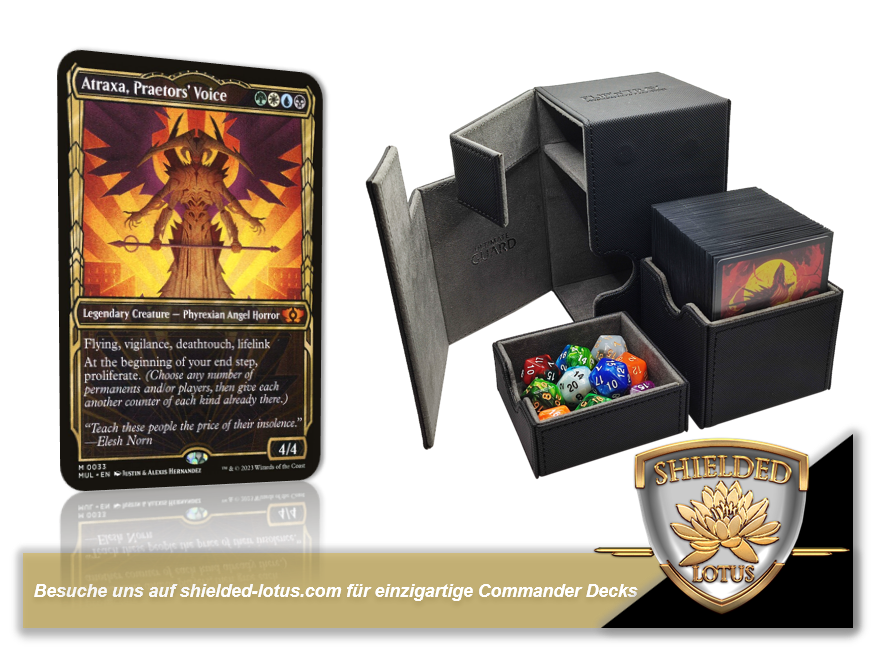 MTG Magic 100-Karten Commander Deck - Atraxa, Paetor's Voice (Poison, Infect)