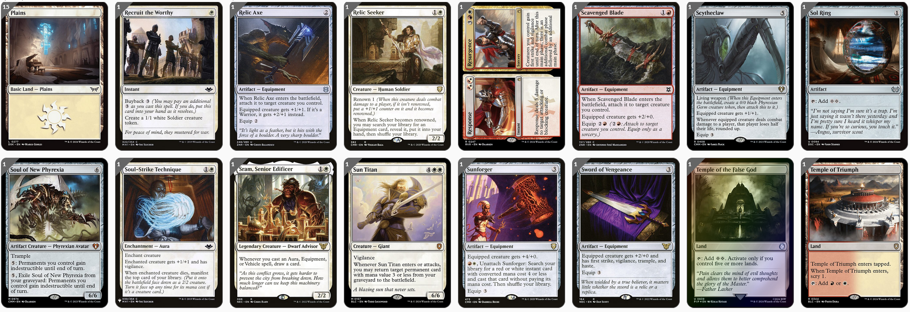 MTG Magic 100-Karten Commander Deck - Koll, the Forgemaster (Ausrüstung, Equipment)
