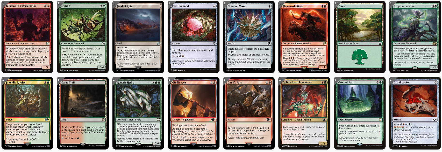 MTG Magic 100-Karten Commander Deck - Minsc & Boo, Timeless Heroes (Hamster Carnage)