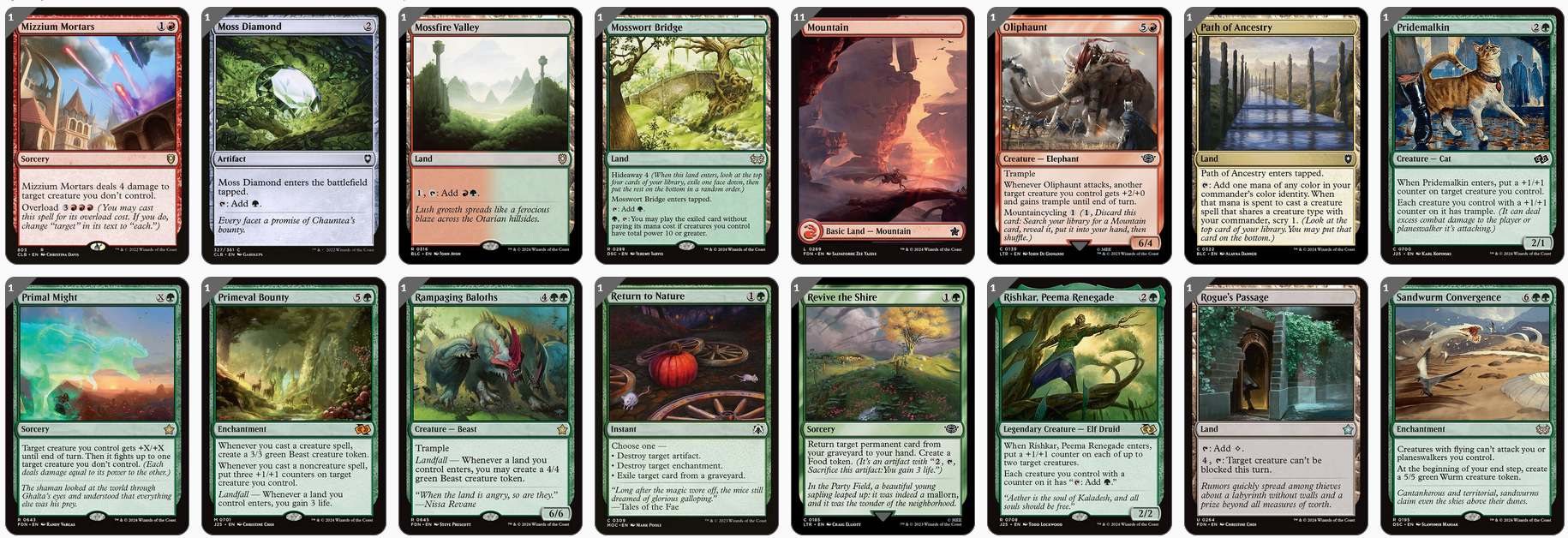 MTG Magic 100-Karten Commander Deck - Minsc & Boo, Timeless Heroes (Hamster Carnage)