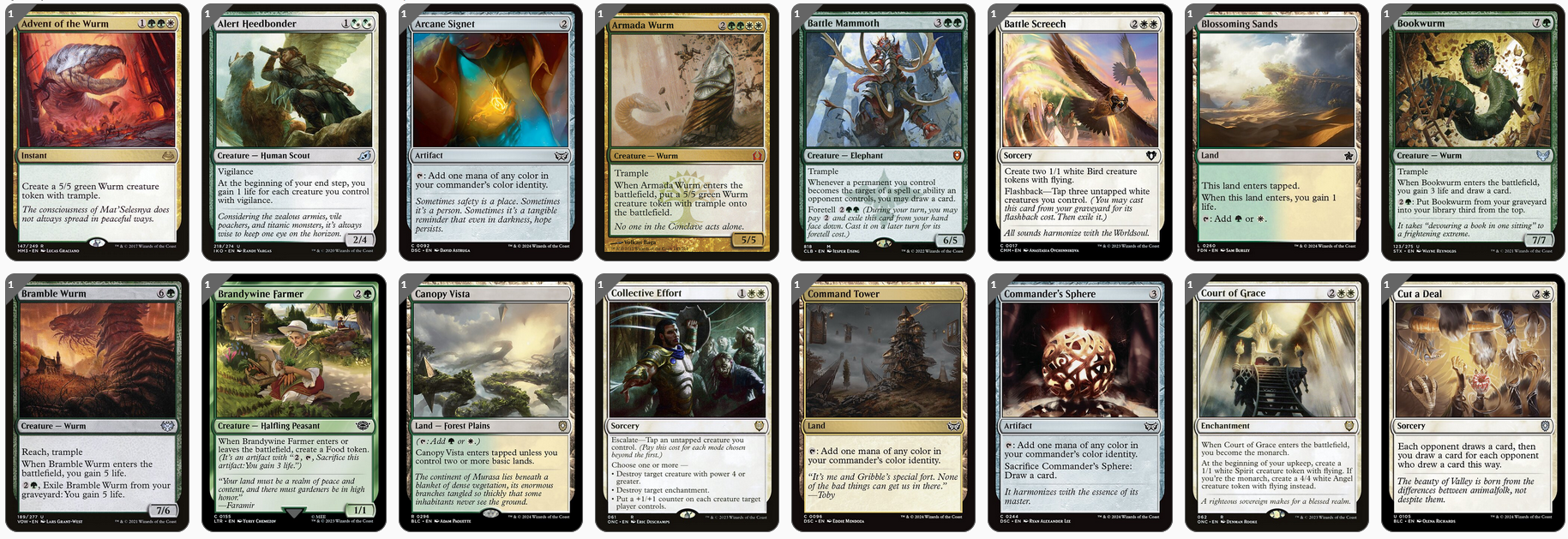 MTG Magic 100-Karten Commander Deck - Trostani, Selesnya's Voice (Lifegain, Tokens)