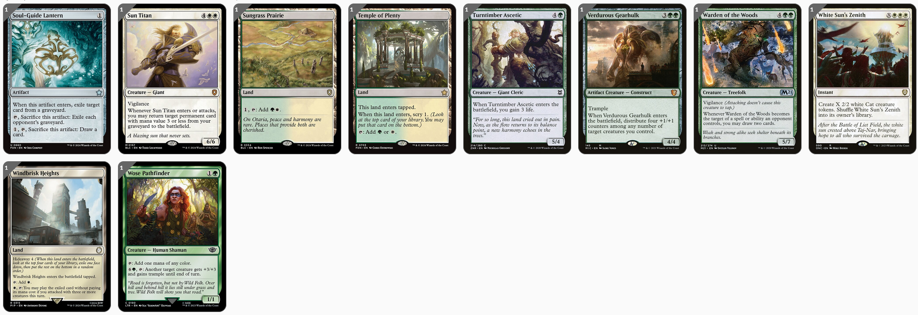 MTG Magic 100-Karten Commander Deck - Trostani, Selesnya's Voice (Lifegain, Tokens)