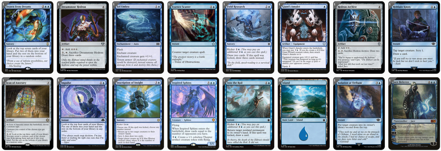 mtg talrand commander deck MTG Magic the Gathering Commander Deck