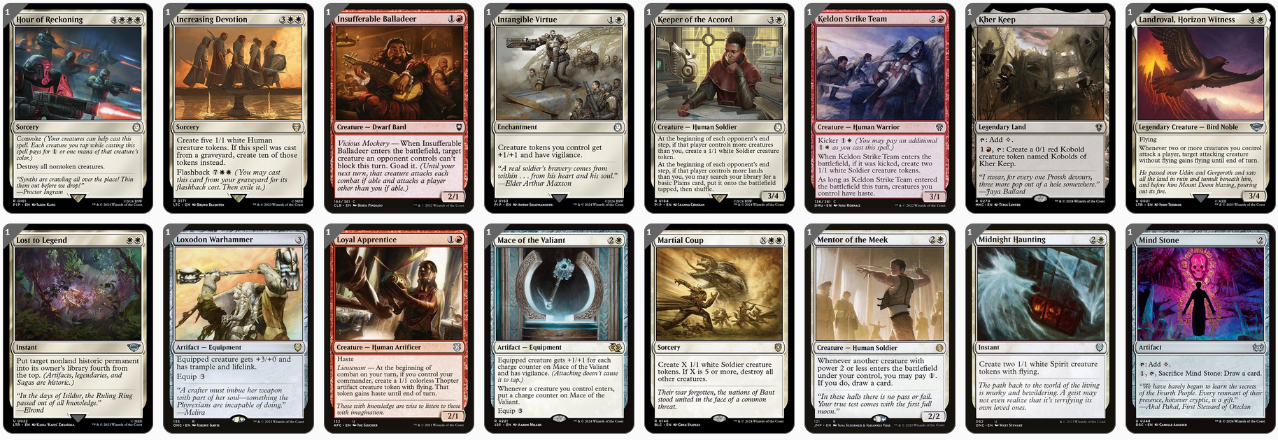 MTG Magic the Gathering Commander Deck - Arabella, Abandoned Doll (Tiny Tokens)