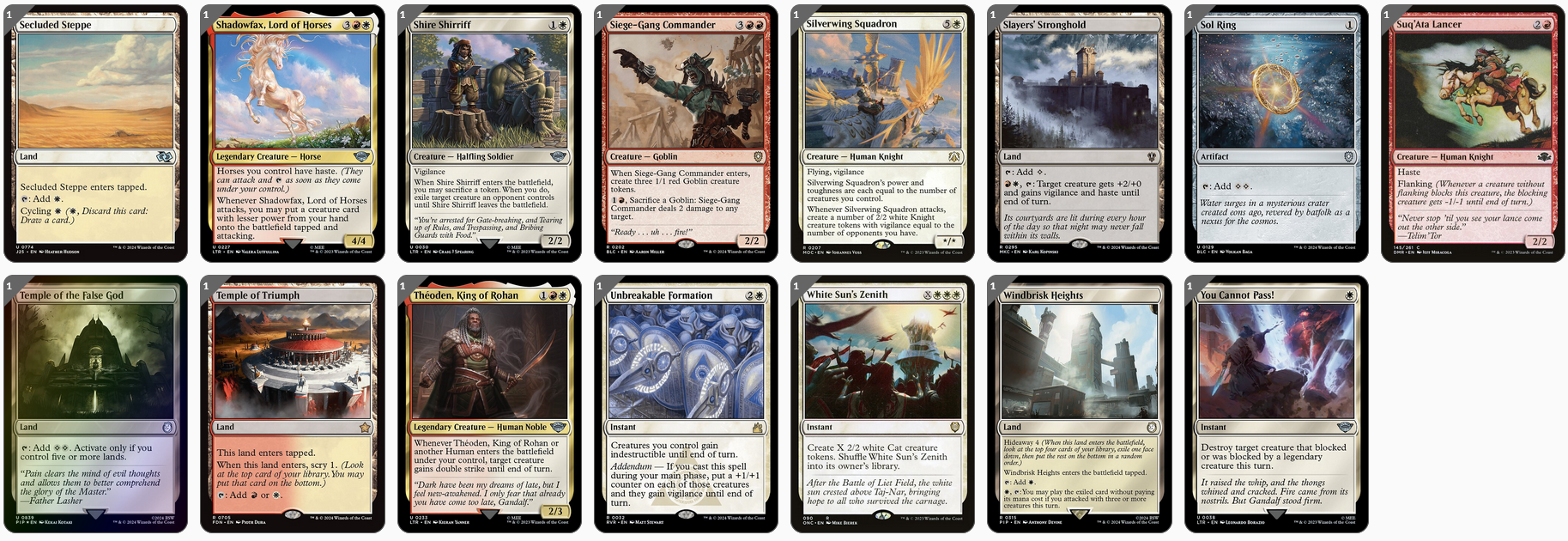 MTG Magic the Gathering Commander Deck - Arabella, Abandoned Doll (Tiny Tokens)