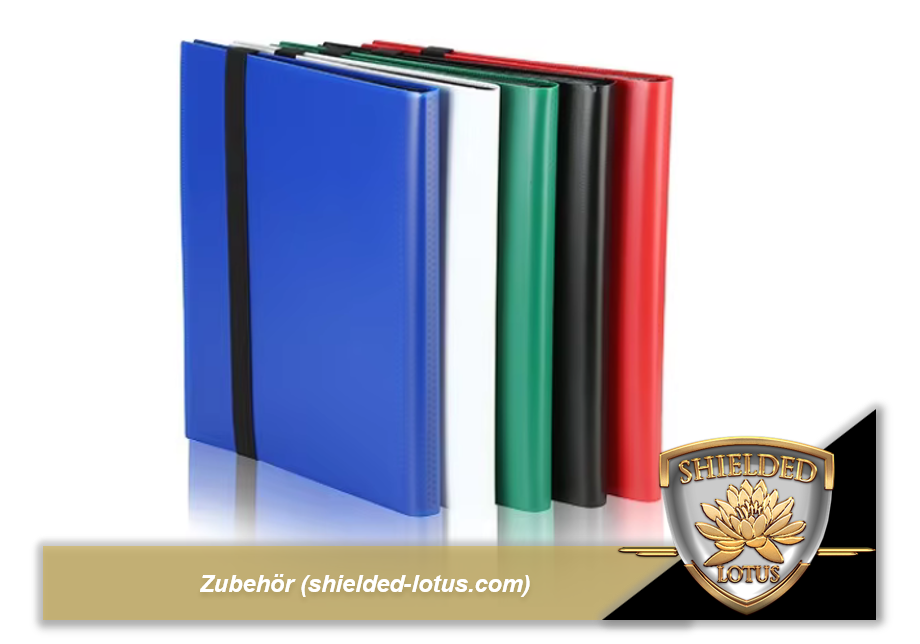 Shielded Lotus - MTG Sammelordner Sammelmappe (360 Karten)