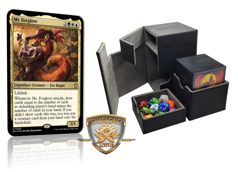 MTG Magic the Gathering Commander Deck - Mr. Foxglove (Cheating Fox)