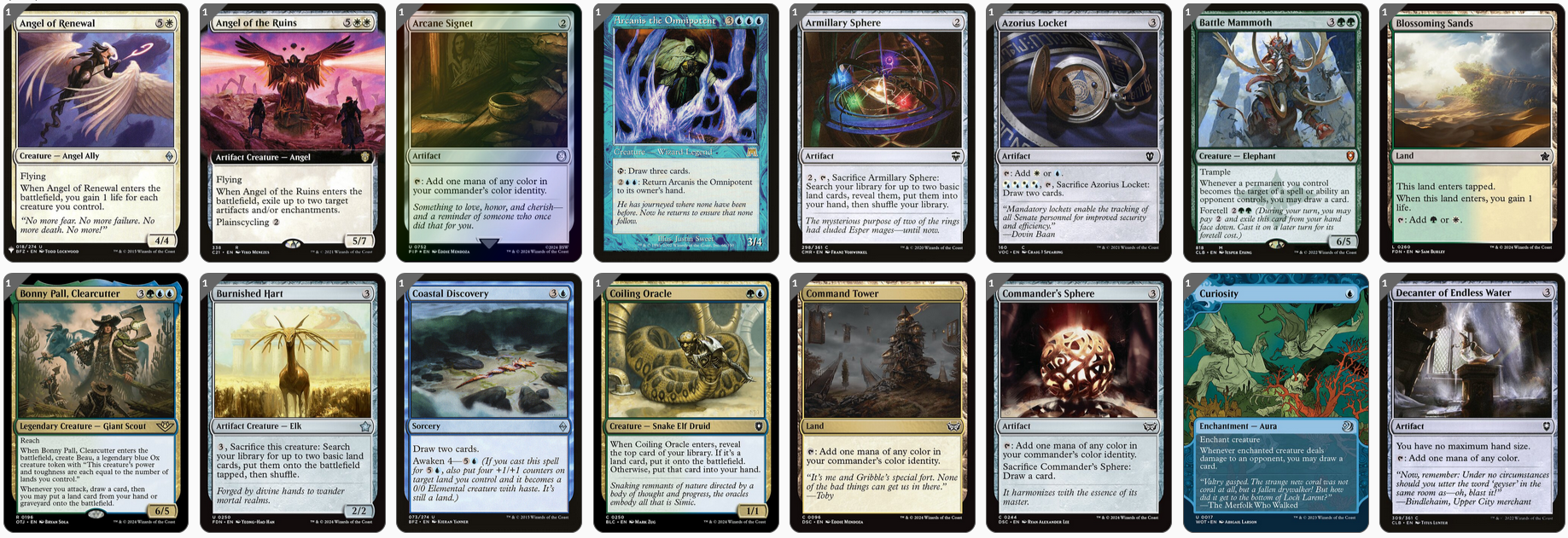mtg fox commander deck MTG Magic the Gathering Commander Deck