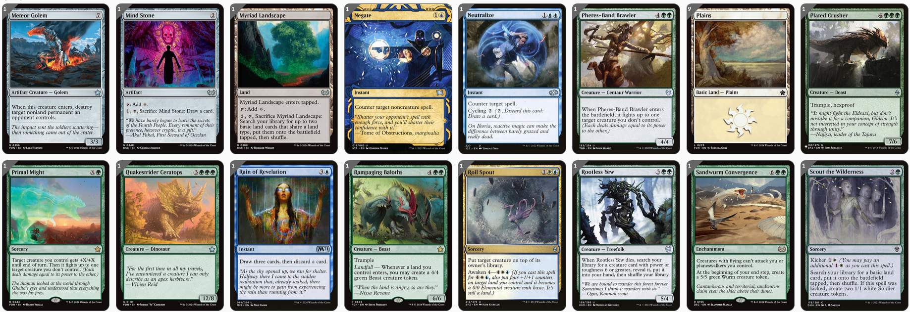 MTG Magic the Gathering Commander Deck - Mr. Foxglove (Cheating Fox)