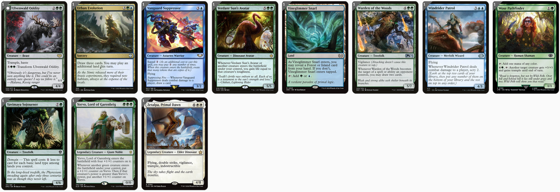 MTG Magic the Gathering Commander Deck