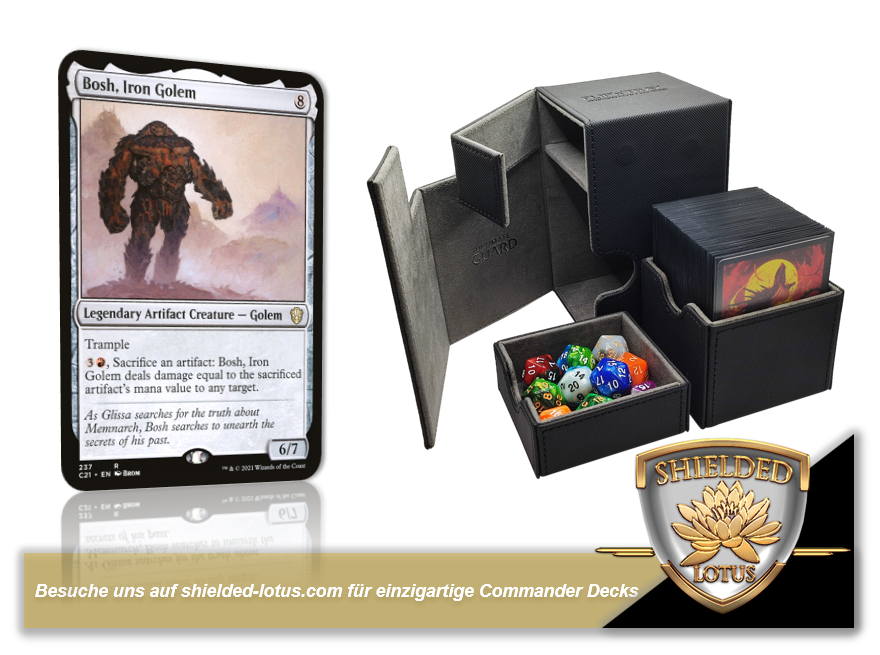 MTG Magic Commander Deck - Bosh, Iron Golem (Artifact Master)