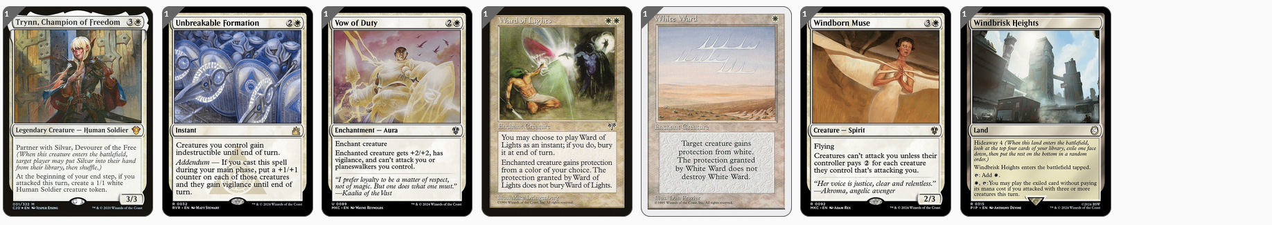MTG Magic the Gathering Commander Deck - Eight-and-a-Half-Tails (Mono White)