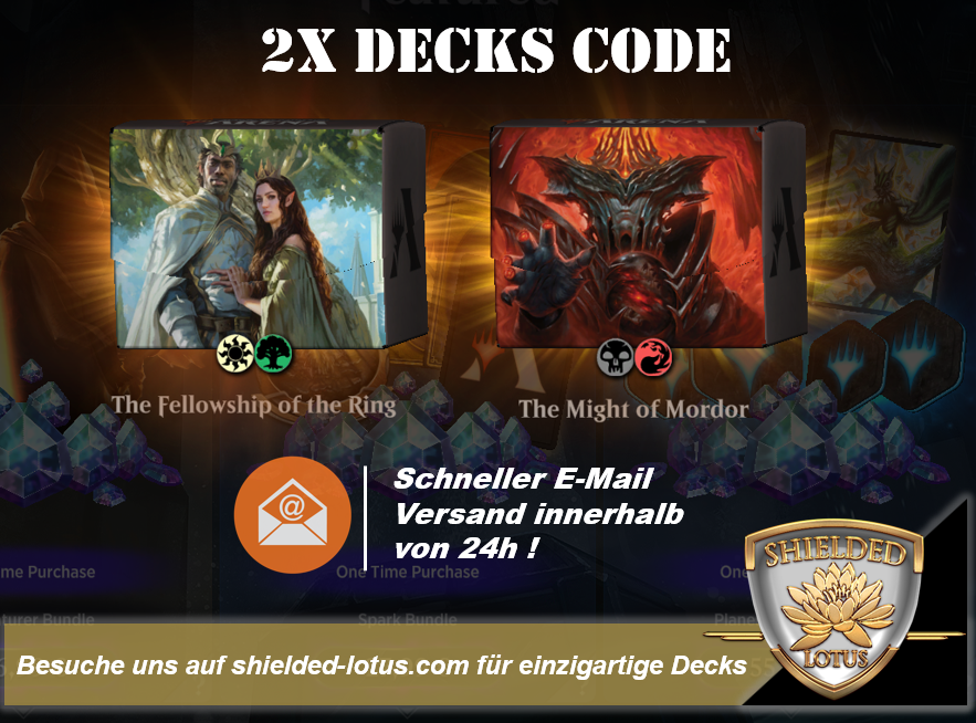 MTG Magic the Gathering Arena Code - Lord of the Rings (LOTR) Starter Decks
