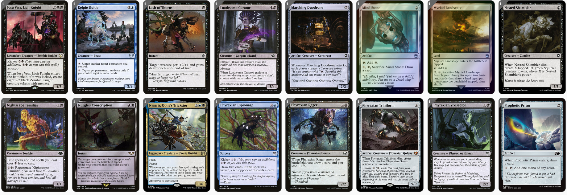 MTG Magic the Gathering Commander Deck -  Araumi of the Dead Tide (Dimir Encore)