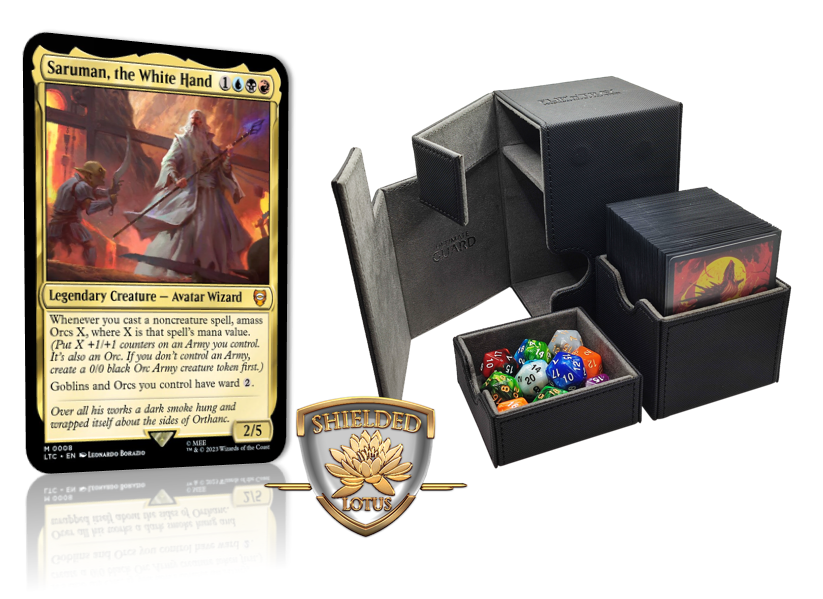 MTG Magic the Gathering Commander Deck - Saruman, the White Hand (Amass Orcs)