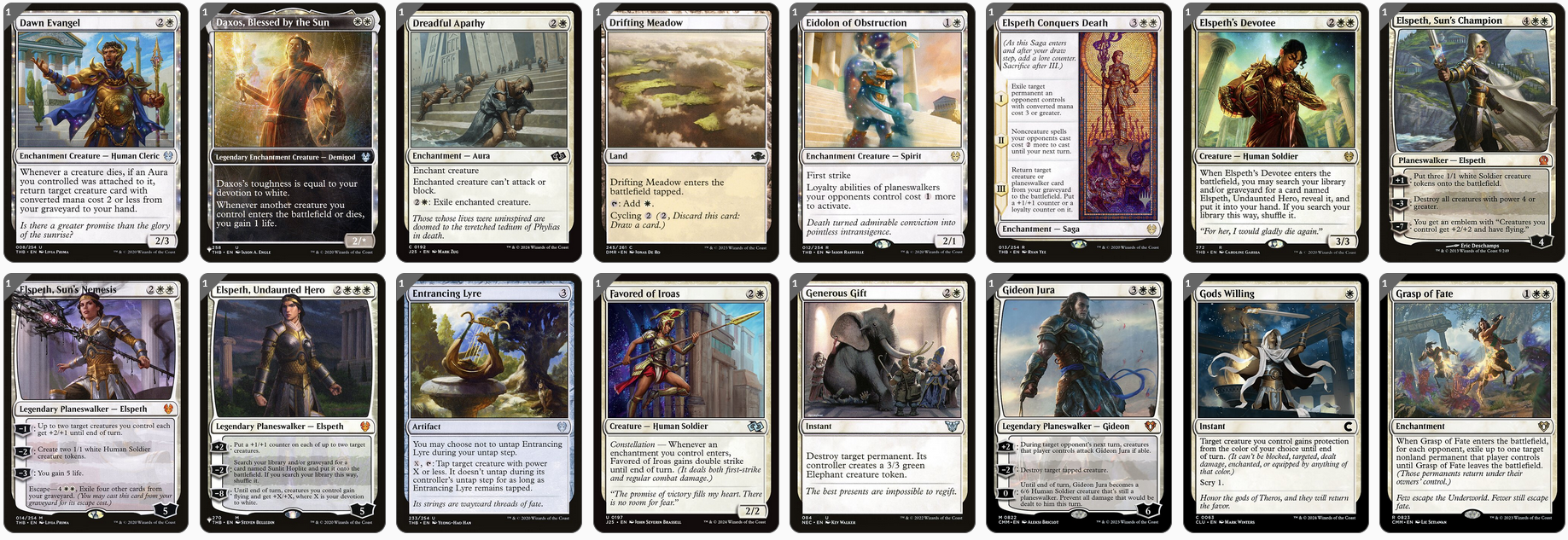 MTG Magic the Gathering Commander Deck - Heliod, Sun-Crowned (Lifegain)