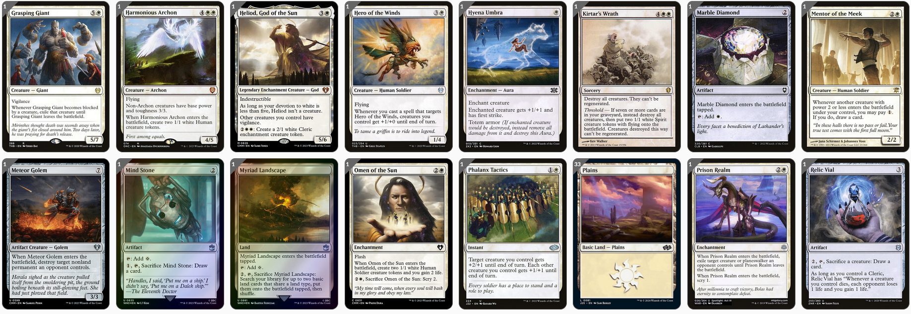 MTG Magic the Gathering Commander Deck - Heliod, Sun-Crowned (Lifegain)