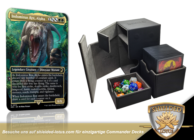 MTG Magic the Gathering Commander Deck - Indominus Rex, Alpha (Keywords)