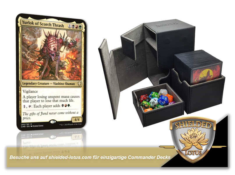 MTG Magic the Gathering Commander Deck - Yurlok of Scorch Thrash (Mana Burn)