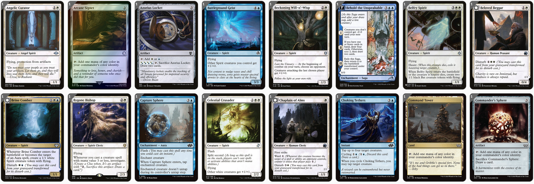 MTG Magic the Gathering Commander Deck - Millicent, Restless Revenant (Spirits)