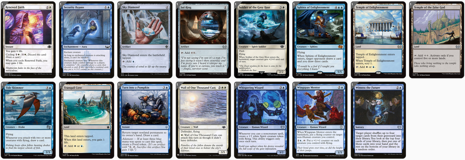 MTG Magic the Gathering Commander Deck - Millicent, Restless Revenant (Spirits)