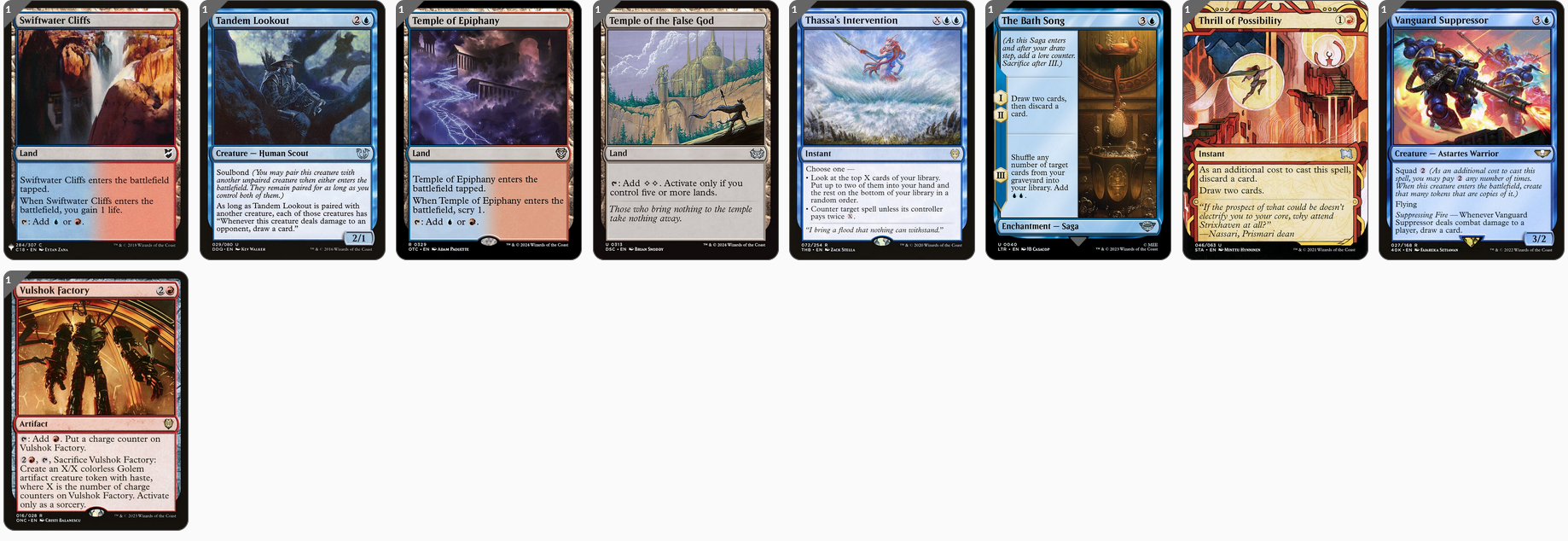 MTG Magic the Gathering Commander Deck - Niv-Mizzet, Parun (Spellslinger)
