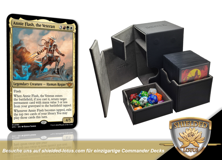 MTG Magic the Gathering Commander Deck - Annie Flash, the Veteran (Saddle & Vehicles)