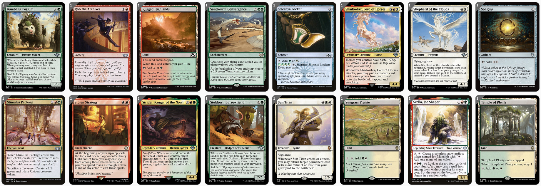 MTG Magic the Gathering Commander Deck - Annie Flash, the Veteran (Saddle & Vehicles)