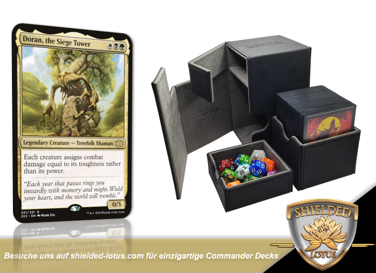 MTG Magic the Gathering Commander Deck - Doran, the Siege Tower (Toughness Matters)