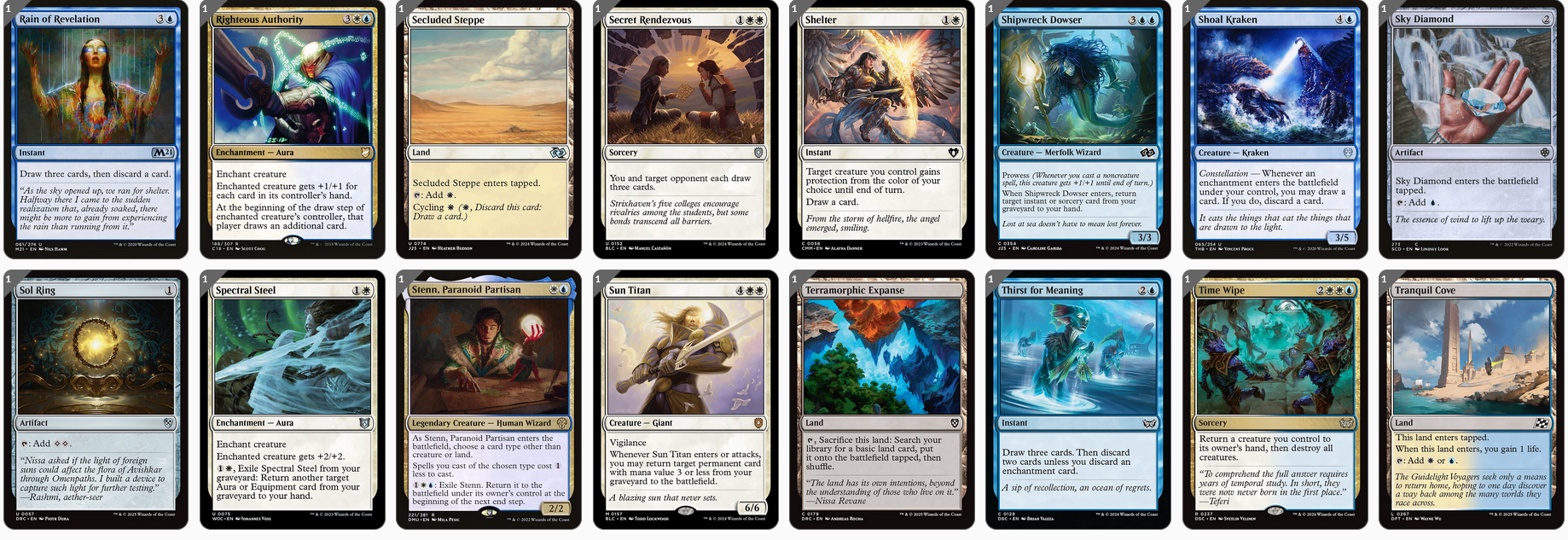 MTG Magic the Gathering Commander Deck - Bruna, Light of Alabaster (Auras)