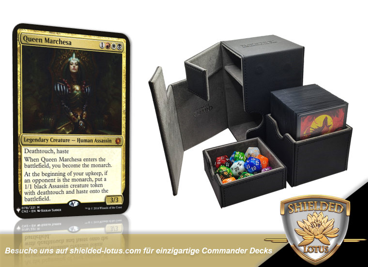MTG Magic the Gathering Commander Deck - Queen Marchesa (Monarch & Assassins)