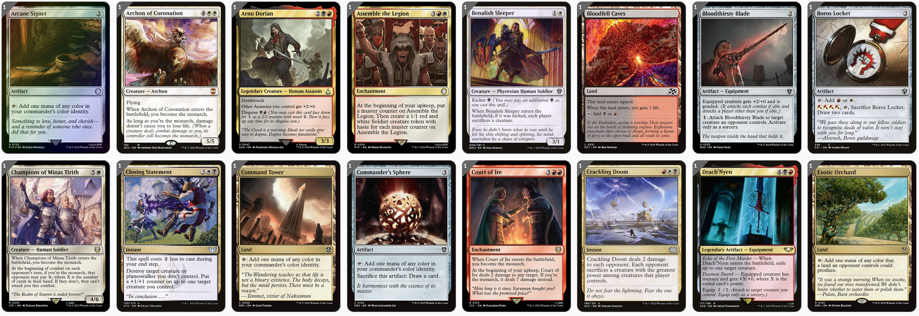 MTG Magic the Gathering Commander Deck - Queen Marchesa (Monarch & Assassins)