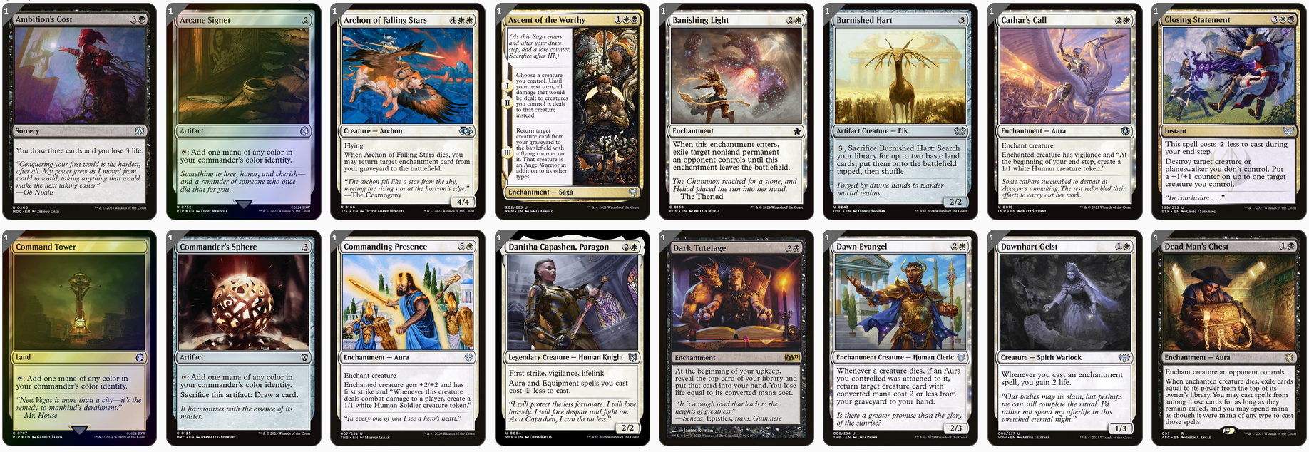 mtg eriette of the charmed apple commander deck MTG Magic the Gathering Commander Deck