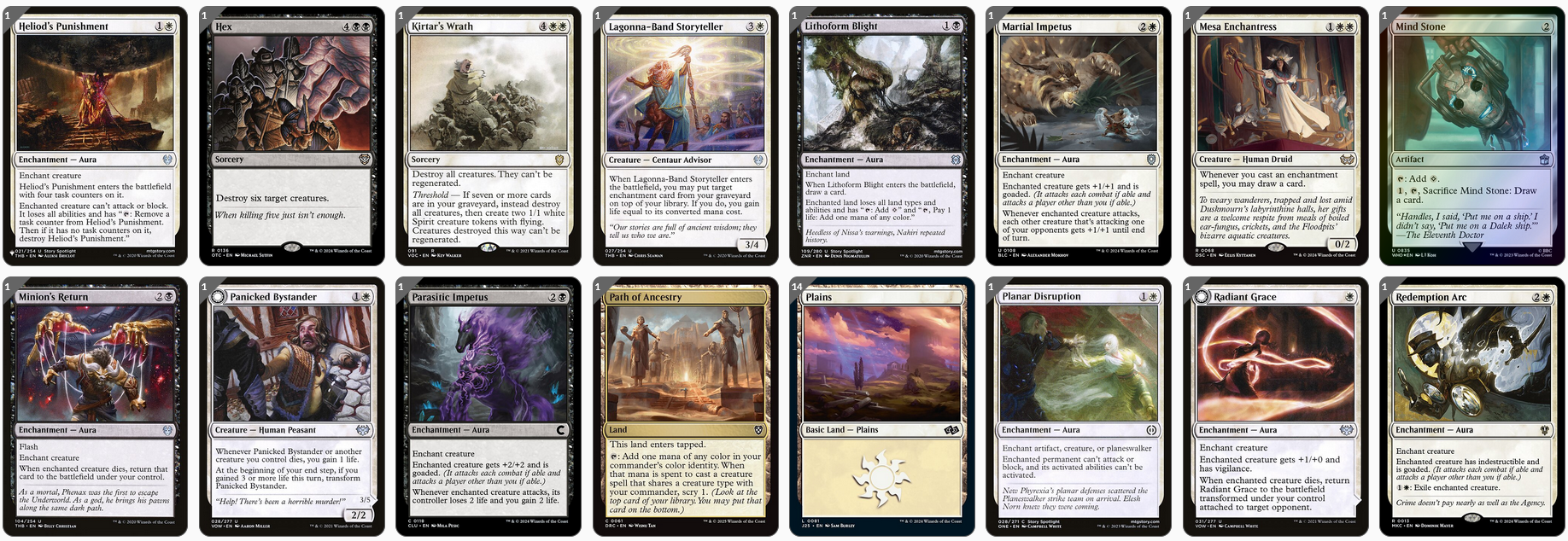 MTG Magic the Gathering Commander Deck - Eriette of the Charmed Apple Shielded Lotus MTG Magic the Gathering Commander Deck - Eriette of the Charmed Apple Shielded Lotus