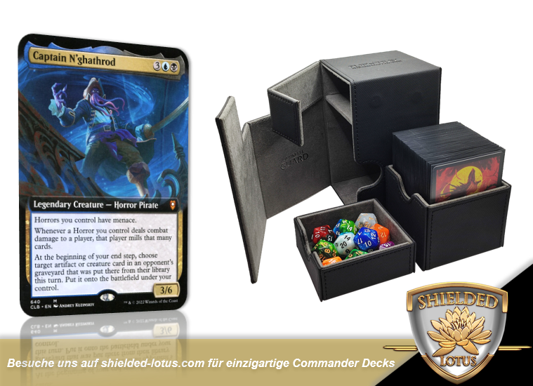 MTG Magic the Gathering Commander Deck - Captain N'ghathrod (Horror)