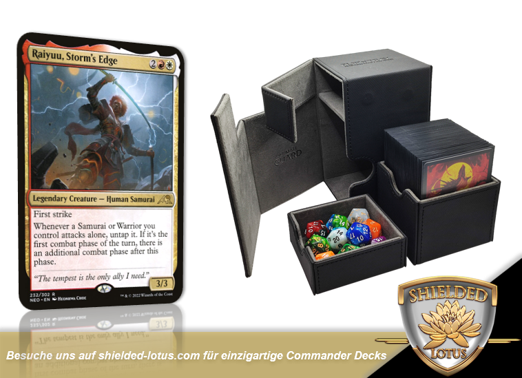 MTG Magic the Gathering Commander Deck - Raiyuu, Storm's Edge (Combat Equipment)