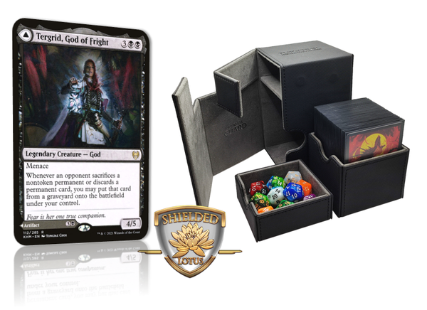 MTG Magic the Gathering Commander Deck - Tergrid, God of Fright (Disca Shielded Lotus MTG Magic the Gathering Commander Deck - Tergrid, God of Fright (Disca Shielded Lotus